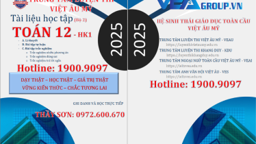 TOÁN 12 - TÀI LIỆU HỌC TẬP (BỘ 2) -  CHƯƠNG 1